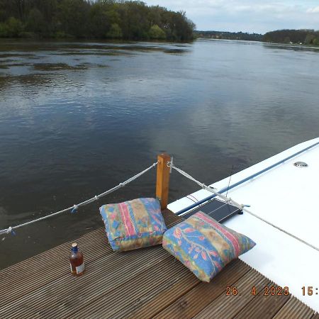 Zouw Hausboat Zakotven -Pouze Ubytovani Roudnice nad Labem Zewnętrze zdjęcie