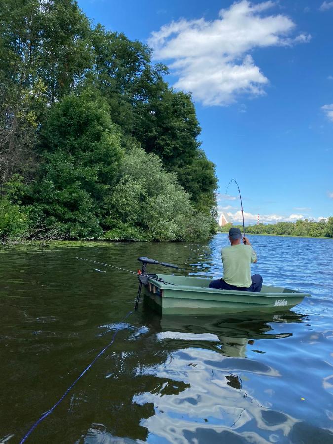 Zouw Hausboat Zakotven -Pouze Ubytovani Roudnice nad Labem Zewnętrze zdjęcie