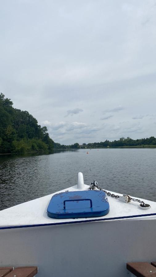 Zouw Hausboat Zakotven -Pouze Ubytovani Roudnice nad Labem Zewnętrze zdjęcie