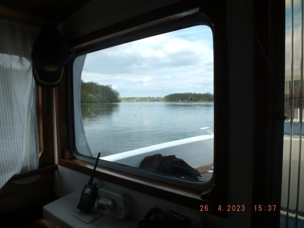 Zouw Hausboat Zakotven -Pouze Ubytovani Roudnice nad Labem Zewnętrze zdjęcie
