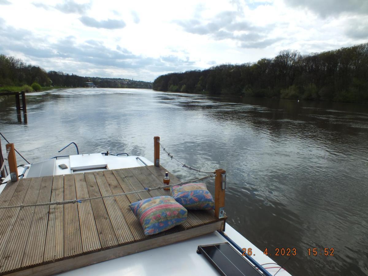 Zouw Hausboat Zakotven -Pouze Ubytovani Roudnice nad Labem Zewnętrze zdjęcie