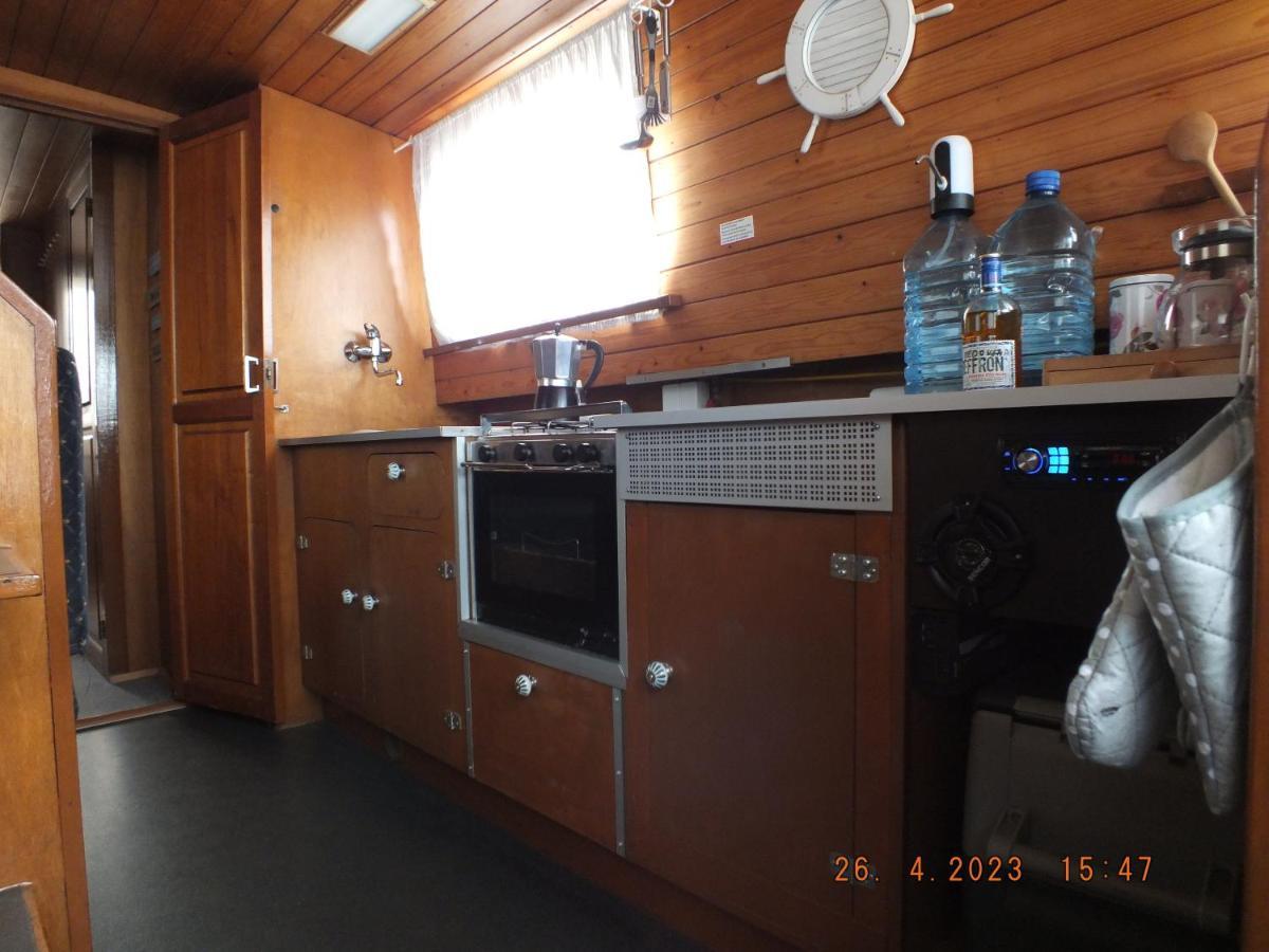 Zouw Hausboat Zakotven -Pouze Ubytovani Roudnice nad Labem Zewnętrze zdjęcie