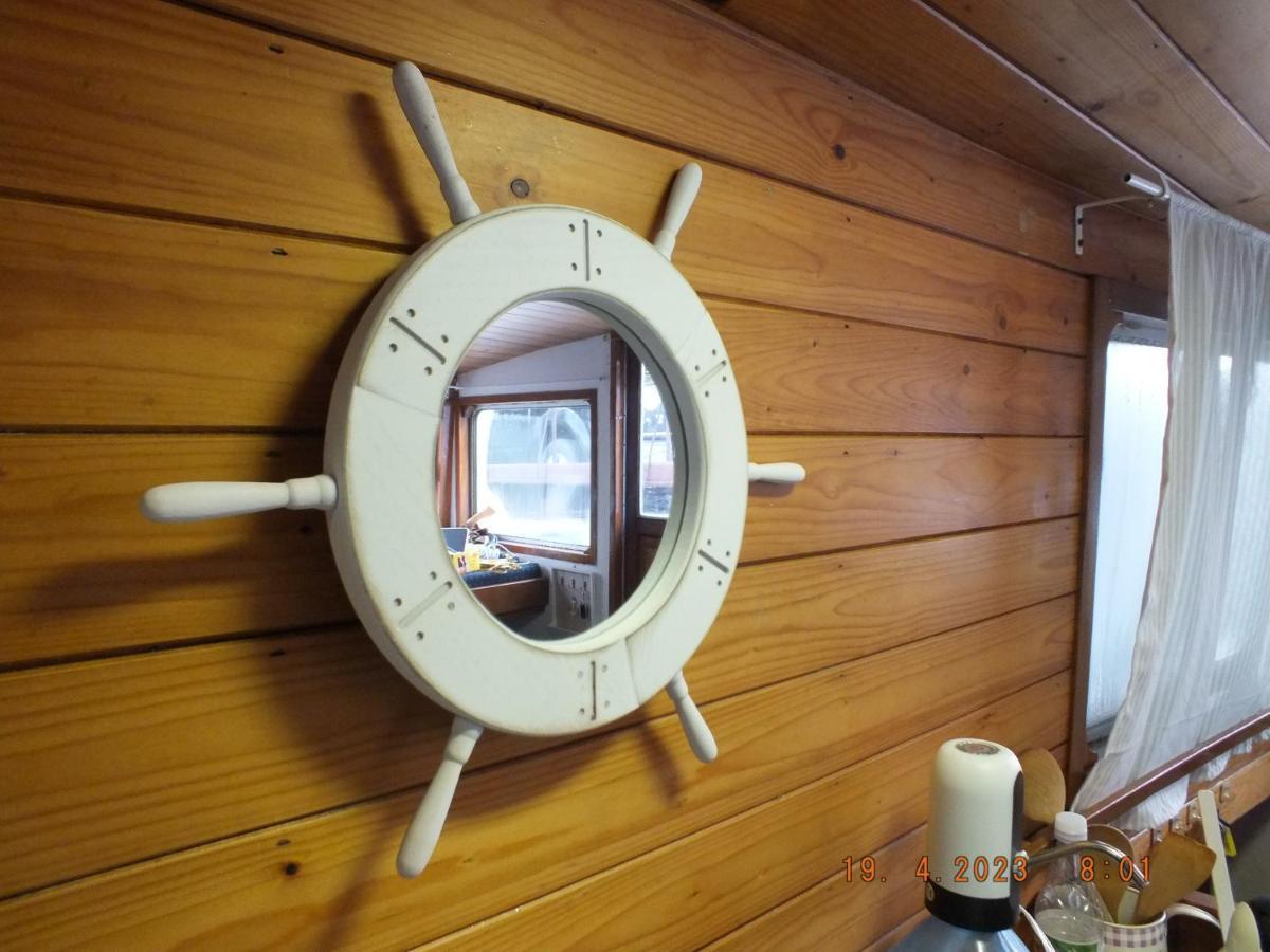 Zouw Hausboat Zakotven -Pouze Ubytovani Roudnice nad Labem Zewnętrze zdjęcie